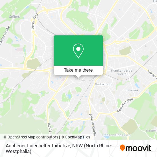 Карта Aachener Laienhelfer Initiative