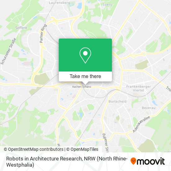Robots in Architecture Research map