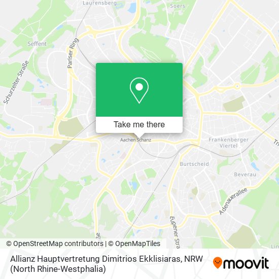 Allianz Hauptvertretung Dimitrios Ekklisiaras map