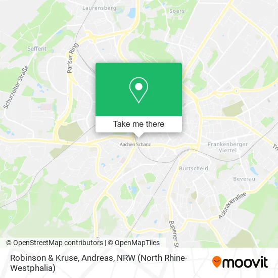 Карта Robinson & Kruse, Andreas