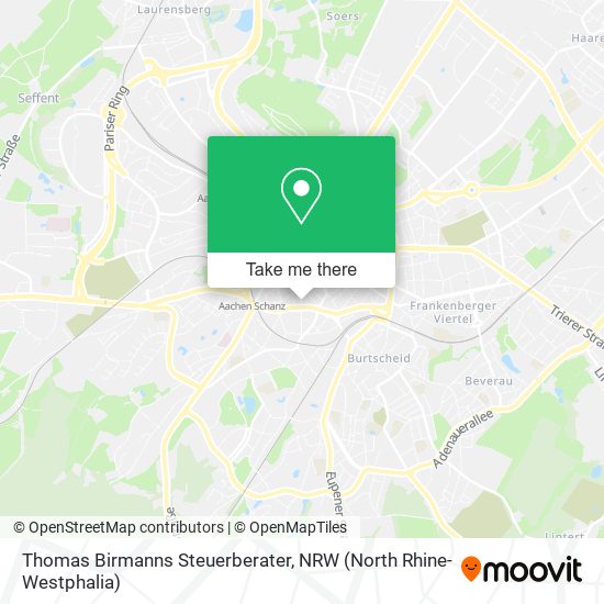 Thomas Birmanns Steuerberater map