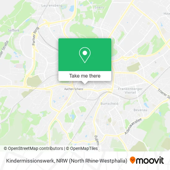 Карта Kindermissionswerk