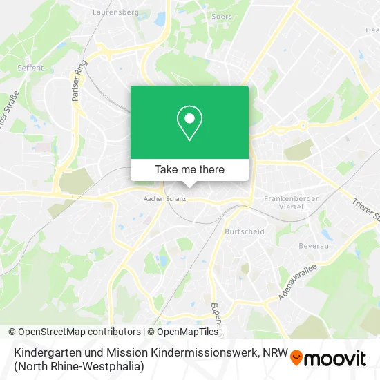 Kindergarten und Mission Kindermissionswerk map