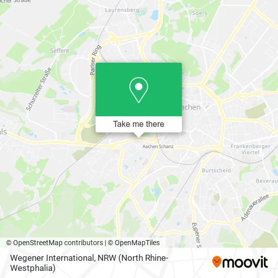 Карта Wegener International