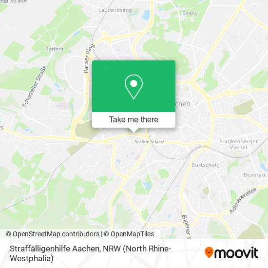 Карта Straffälligenhilfe Aachen