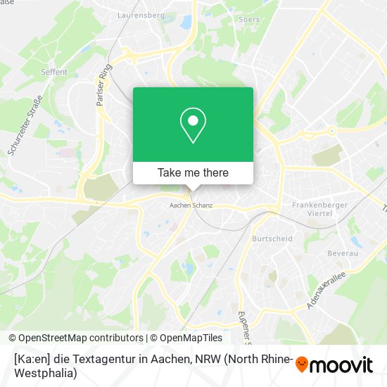 Карта [Ka:en] die Textagentur in Aachen