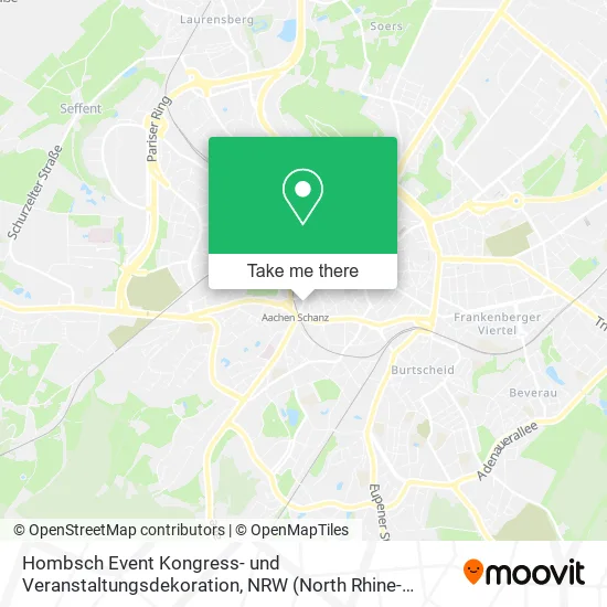 Карта Hombsch Event Kongress- und Veranstaltungsdekoration
