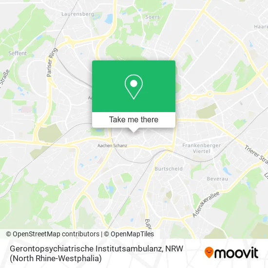 Карта Gerontopsychiatrische Institutsambulanz
