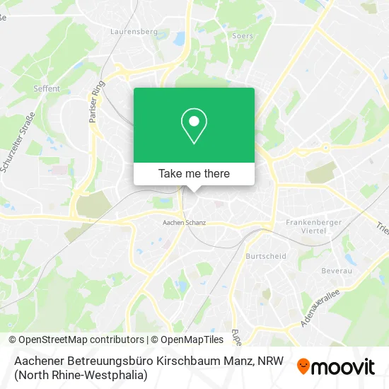 Карта Aachener Betreuungsbüro Kirschbaum Manz