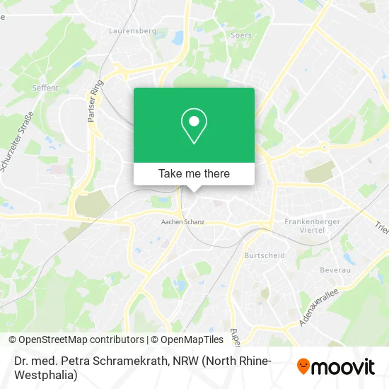 Карта Dr. med. Petra Schramekrath