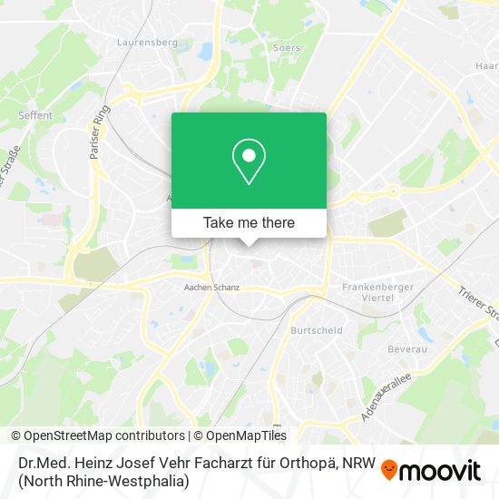 Dr.Med. Heinz Josef Vehr Facharzt für Orthopä map