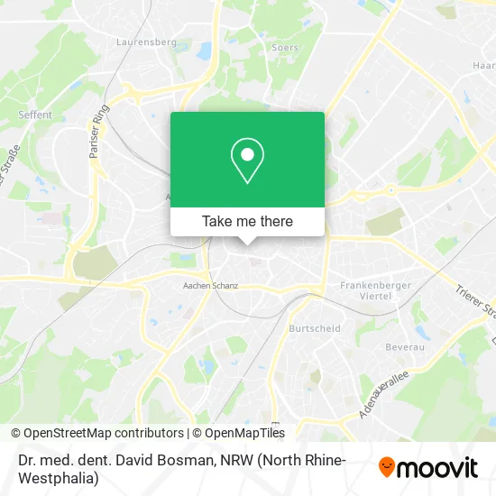 Dr. med. dent. David Bosman map