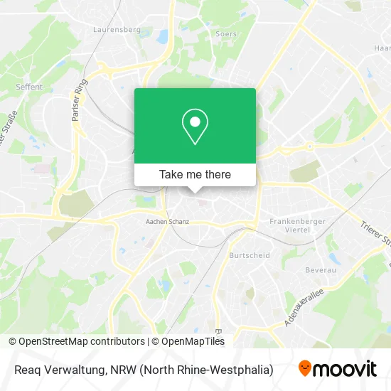 Карта Reaq Verwaltung
