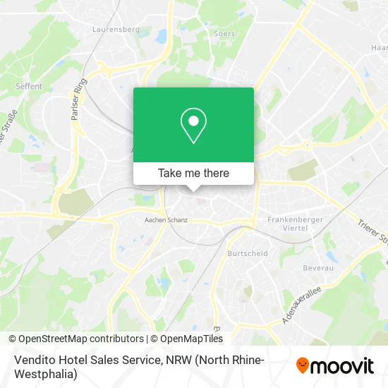 Vendito Hotel Sales Service map