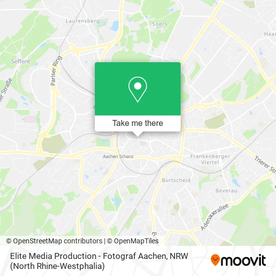 Карта Elite Media Production - Fotograf Aachen