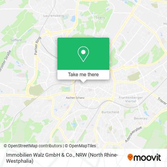 Immobilien Walz GmbH & Co. map