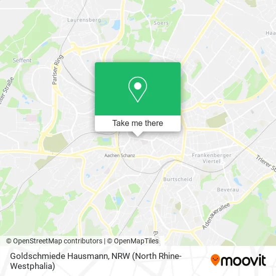 Goldschmiede Hausmann map