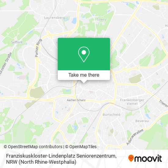 Franziskuskloster-Lindenplatz Seniorenzentrum map