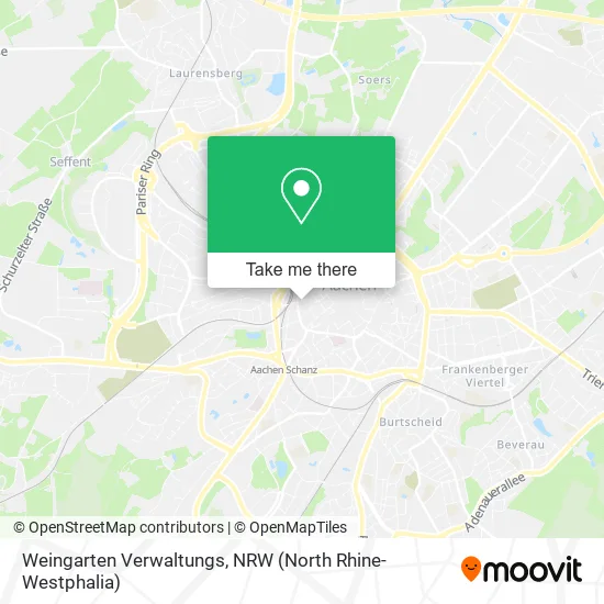 Карта Weingarten Verwaltungs