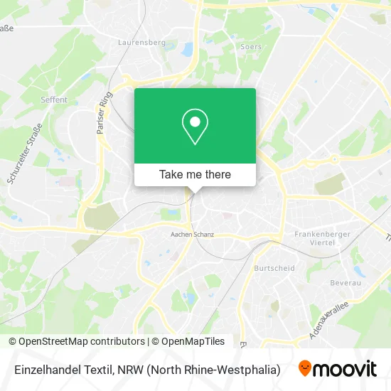 Карта Einzelhandel Textil