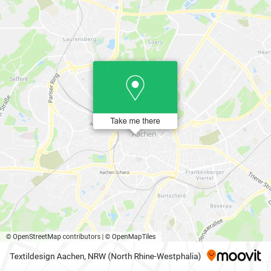 Карта Textildesign Aachen