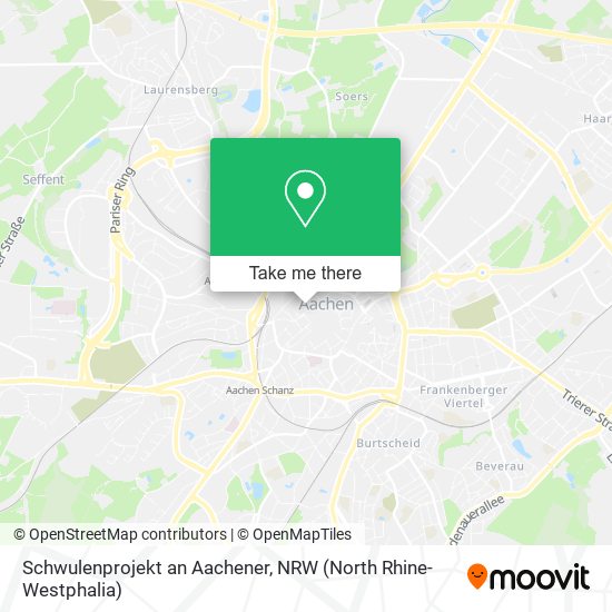 Карта Schwulenprojekt an Aachener