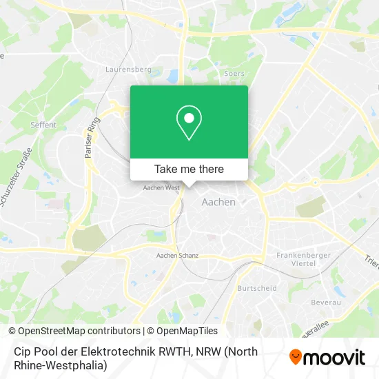 Карта Cip Pool der Elektrotechnik RWTH