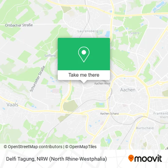 Карта Delfi Tagung
