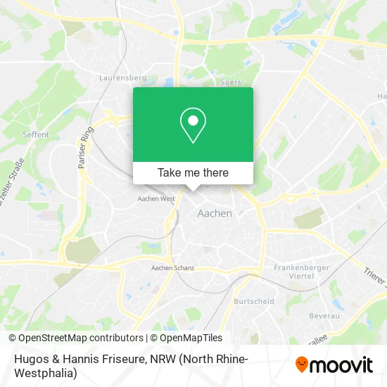 Hugos & Hannis Friseure map