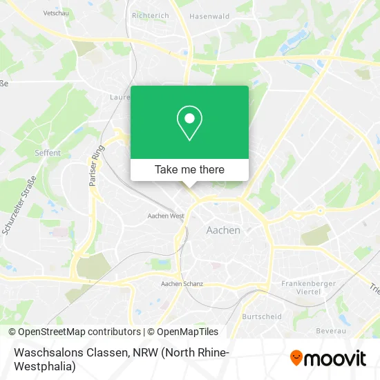 Карта Waschsalons Classen