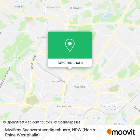 Карта Mwillms Sachverstaendigenbuero