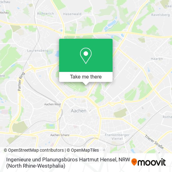 Ingenieure und Planungsbüros Hartmut Hensel map