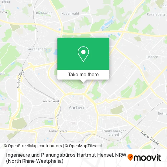 Карта Ingenieure und Planungsbüros Hartmut Hensel