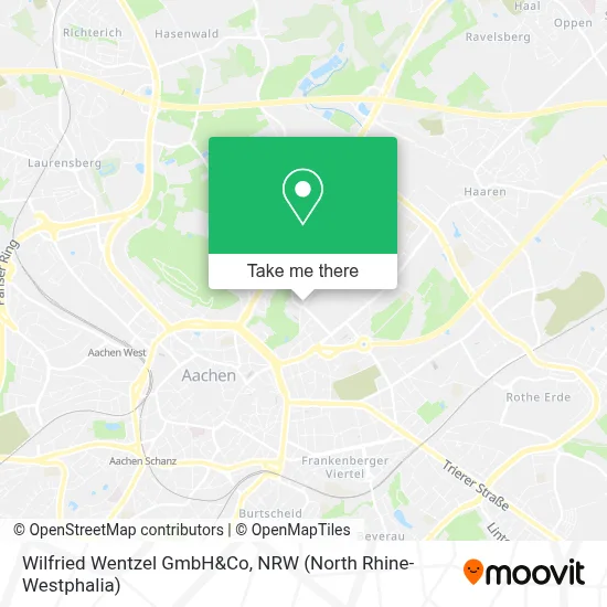 Wilfried Wentzel GmbH&Co map
