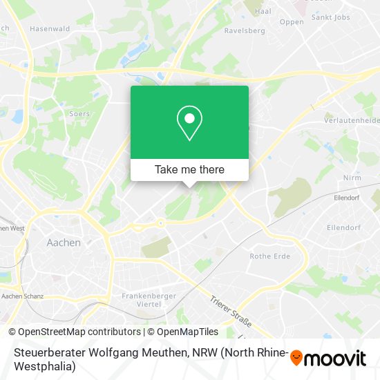 Steuerberater Wolfgang Meuthen map
