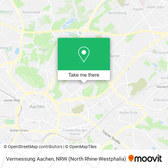 Карта Vermessung Aachen