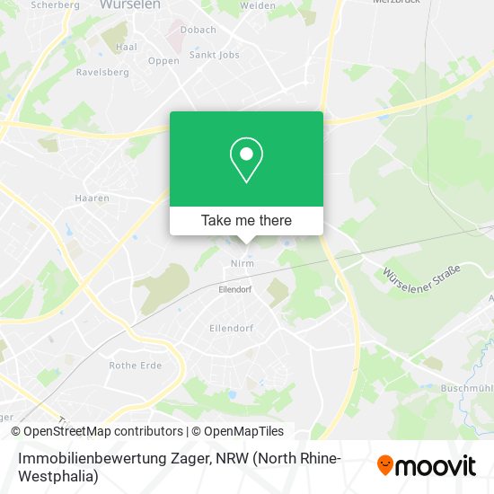 Immobilienbewertung Zager map