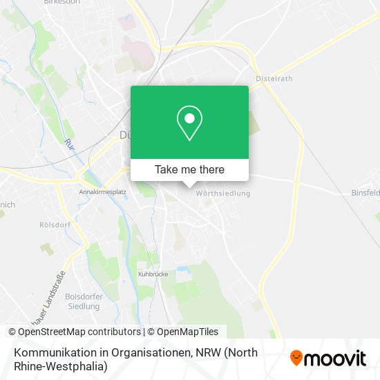 Kommunikation in Organisationen map