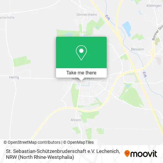 St. Sebastian-Schützenbruderschaft e.V. Lechenich map