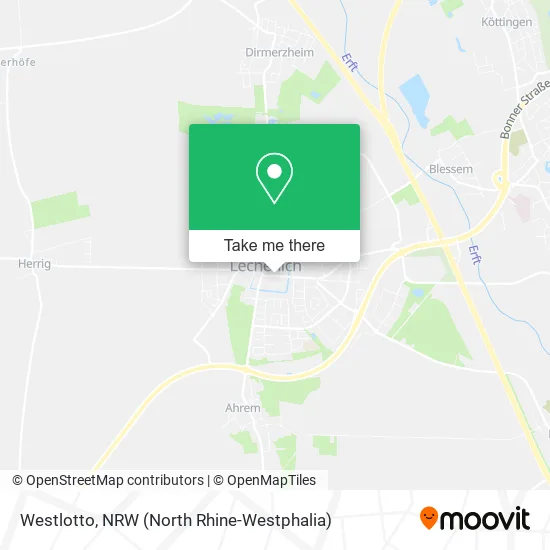 Westlotto map