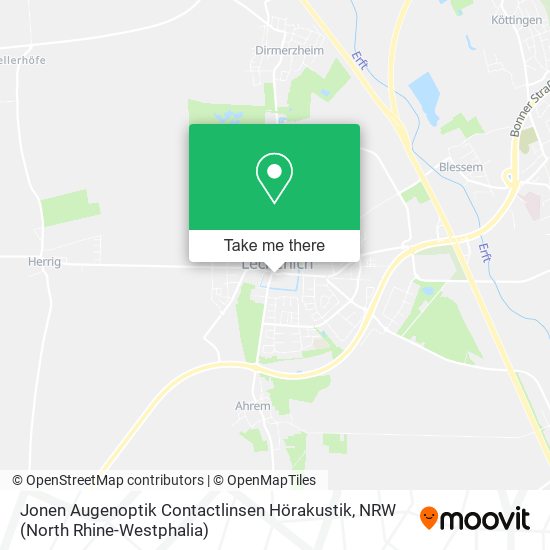 Jonen Augenoptik Contactlinsen Hörakustik map