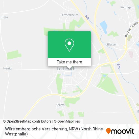 Württembergische Versicherung map