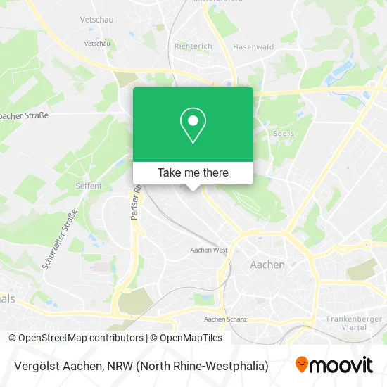 Карта Vergölst Aachen