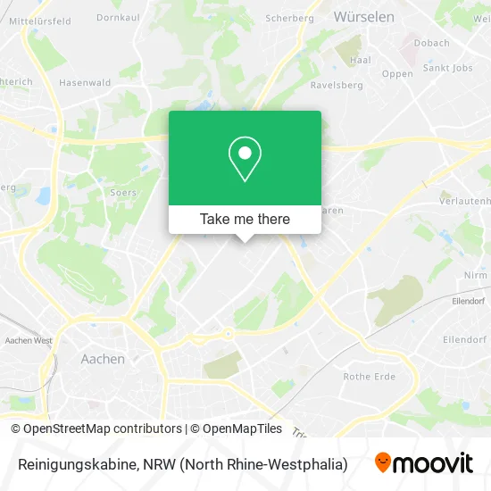 Reinigungskabine map