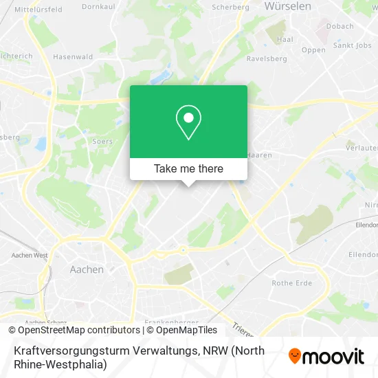 Карта Kraftversorgungsturm Verwaltungs