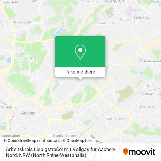 Arbeitskreis Liebigstraße: mit Vollgas für Aachen-Nord map