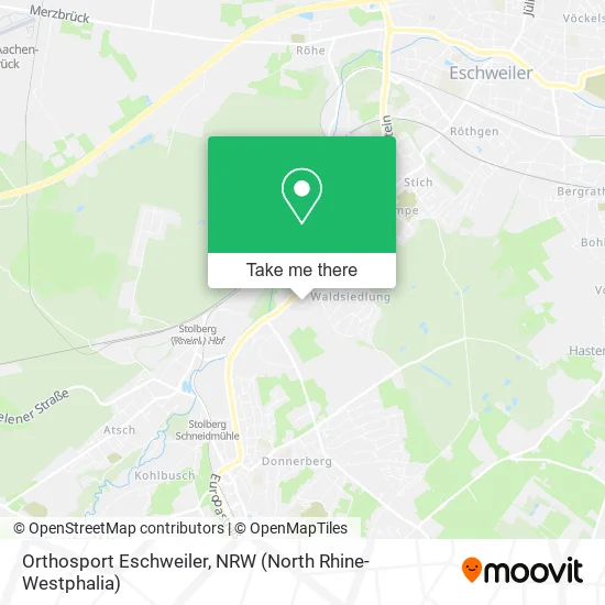 Карта Orthosport Eschweiler
