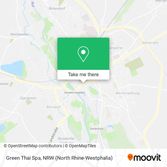 Карта Green Thai Spa