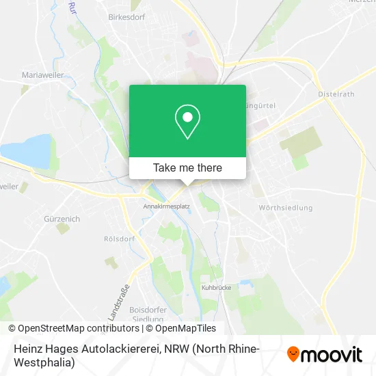 Карта Heinz Hages Autolackiererei