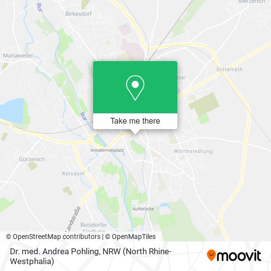 Dr. med. Andrea Pohling map